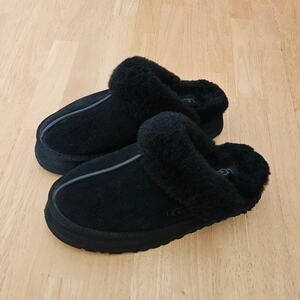 Ugg Women's Disquette Clog Slipper Black Sz 8